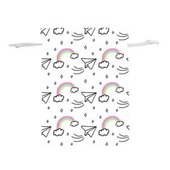 Cute-art-print-pattern Lightweight Drawstring Pouch (m) by Salman4z