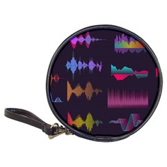 Colorful-sound-wave-set Classic 20-cd Wallets by Salman4z