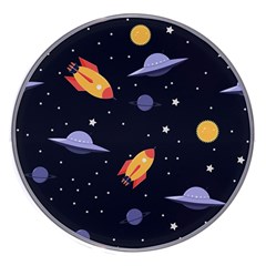 Cosmos Rockets Spaceships Ufos Wireless Fast Charger(white) by pakminggu