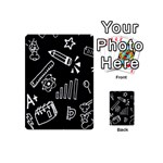 Knowledge Drawing Education Science Playing Cards 54 Designs (Mini) Front - ClubA