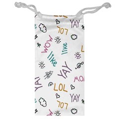 Doodle Pattern Jewelry Bag by pakminggu