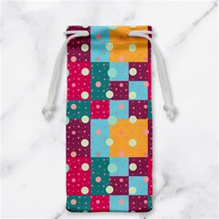 Background Pattern Texture Design Dots Wallpaper Jewelry Bag by pakminggu