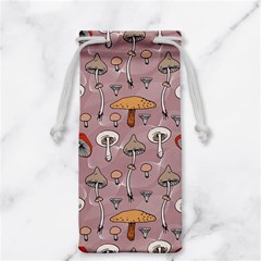 Mushrooms Autumn Fall Pattern Seamless Decorative Jewelry Bag by pakminggu