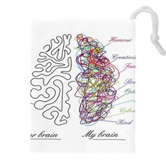 Neurodivergent Creative Smart Brain Drawstring Pouch (4xl) by pakminggu