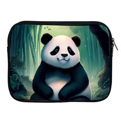 Animal Panda Forest Tree Natural Apple Ipad 2/3/4 Zipper Cases by pakminggu