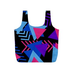 Memphis Pattern Geometric Abstract Full Print Recycle Bag (s) by danenraven