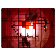 Pattern Structure Light Patterns Two Sides Premium Plush Fleece Blanket (extra Small) by danenraven
