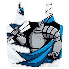 Sword Knight Fictional Character Legionary Warrior Full Print Recycle Bag (xxl) by danenraven