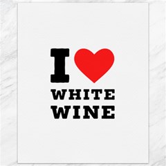 I Love White Wine Canvas 11  X 14  by ilovewhateva