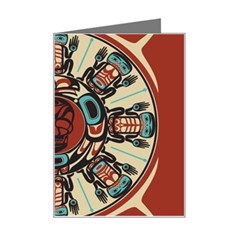 Grateful Dead Pacific Northwest Mini Greeting Card by Mog4mog4
