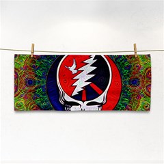 Grateful Dead Pattern Hand Towel by Mog4mog4