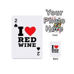 I Love Red Wine Playing Cards 54 Designs (mini) by ilovewhateva