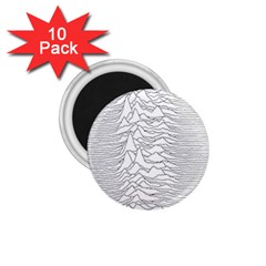 Joy Division Unknown Pleasures Post Punk 1 75  Magnets (10 Pack)  by Mog4mog4