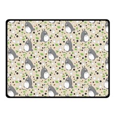 Pattern My Neighbor Totoro Fleece Blanket (small) by Mog4mog4