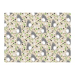 Pattern My Neighbor Totoro Two Sides Premium Plush Fleece Blanket (mini) by Mog4mog4