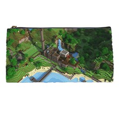 Green Village Miniature Technology Pencil Case by Bakwanart