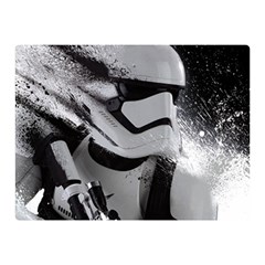 Stormtrooper Two Sides Premium Plush Fleece Blanket (mini) by Bakwanart