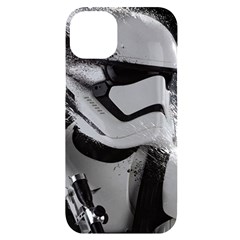 Stormtrooper Iphone 14 Plus Black Uv Print Case by Bakwanart