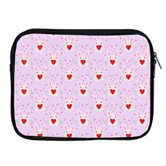 Easter Easter Bunny Hearts Seamless Tile Cute Apple Ipad 2/3/4 Zipper Cases by 99art