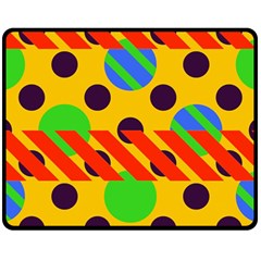 Background Graphic Beautiful Wallpaper Fleece Blanket (medium) by 99art