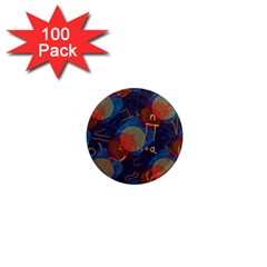 Background Graphic Beautiful 1  Mini Magnets (100 Pack)  by 99art