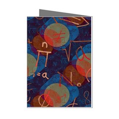 Background Graphic Beautiful Mini Greeting Cards (pkg Of 8) by 99art