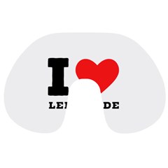 I Love Lemonade Travel Neck Pillow by ilovewhateva