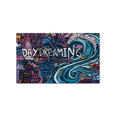 Graffiti Art Psychedelic Art Graphic Design Modern Art Sticker Rectangular (10 Pack) by 99art