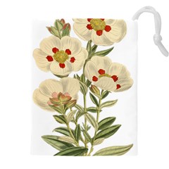 Nature-flower-leaf-plant-isolated Drawstring Pouch (5xl) by 99art