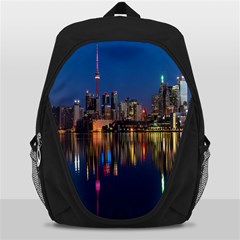 Seaside River Backpack Bag by artworkshop