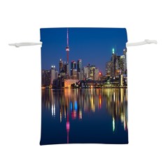 Seaside River Lightweight Drawstring Pouch (s) by artworkshop