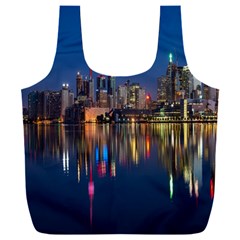 Seaside River Full Print Recycle Bag (xxl) by artworkshop