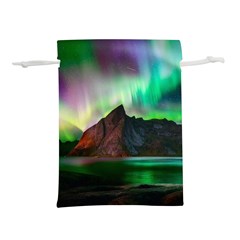 Aurora Borealis Nature Sky Light Lightweight Drawstring Pouch (l) by B30l
