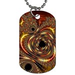 Geometric Art Fractal Abstract Art Dog Tag (One Side) Front