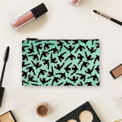 Orca Killer Whale Fish Cosmetic Bag (small) by Ndabl3x