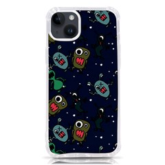 Monster-alien-pattern-seamless-background Iphone 14 Plus Tpu Uv Print Case by Wav3s
