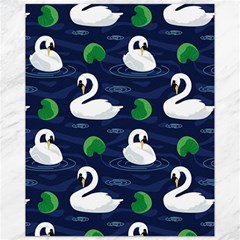 Swan-pattern-elegant-design Canvas 11  X 14  by Wav3s