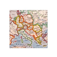Map Europe Globe Countries States Satin Bandana Scarf 22  X 22  by Ndabl3x