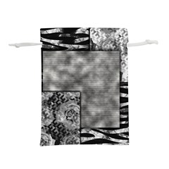 Background Pattern Geometric Design Lightweight Drawstring Pouch (m) by Vaneshop