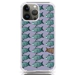 Fishes Pattern Background Theme Art iPhone 13 Pro Max TPU UV Print Case Front