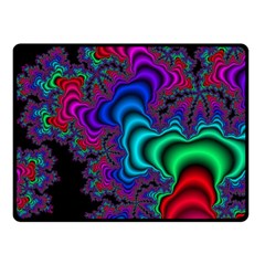 Abstract Piece Color Fleece Blanket (small) by Vaneshop