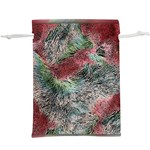 Design Pattern Scarf Gradient Lightweight Drawstring Pouch (XL) Back
