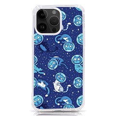 Cat Spacesuit Space Suit Astronaut Pattern Iphone 14 Pro Max Tpu Uv Print Case by Wav3s