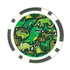 Dino Kawaii Poker Chip Card Guard by Wav3s