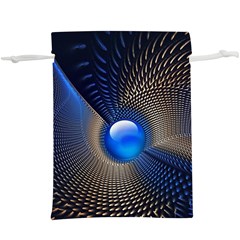 Abstract Background Pattern Lightweight Drawstring Pouch (xl) by Cowasu