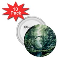 River Forest Wood Nature 1 75  Buttons (10 Pack) by Ndabl3x