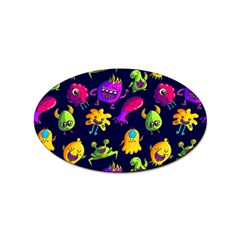 Space Patterns Sticker Oval (100 Pack) by Amaryn4rt