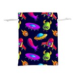 Space Pattern Lightweight Drawstring Pouch (S) Front