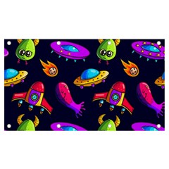 Space Pattern Banner And Sign 7  X 4  by Amaryn4rt