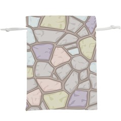 Cartoon-colored-stone-seamless-background-texture-pattern Lightweight Drawstring Pouch (xl) by uniart180623